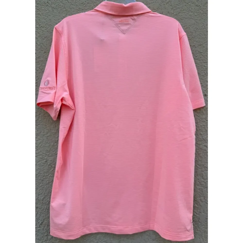 Adidas Adipure Golf Polo Shirt Pink Medium NWT